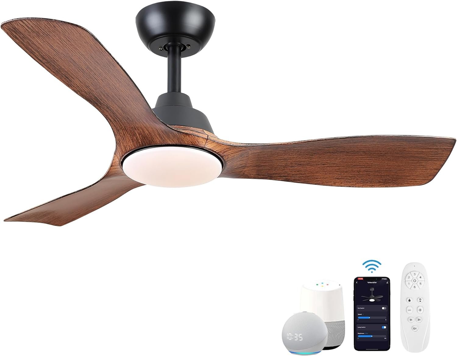 42 Inch Ceiling Fan With Lights and Remote Review