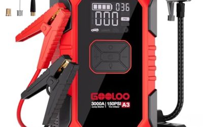 Best Portable Jump Starters with Built-in Air Compressors (2026)