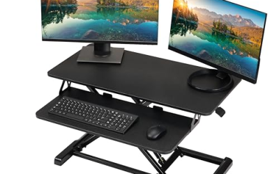 8 Best Standing Desk Converters for Existing Desks: Top Risers Compared