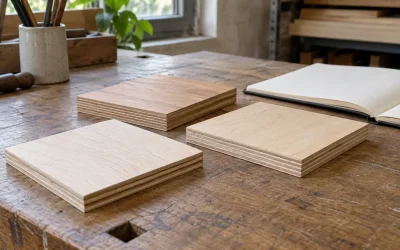 Compare Plywood Face Grades for a Visible Cabinet Panel