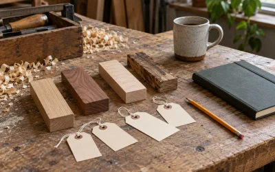 Label Leftover Wood With Its Source and Usable Dimensions