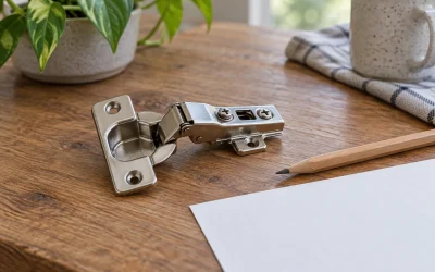 Read Concealed Hinge Cup Dimensions on a Drawing