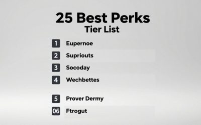 7 Days to Die 25 Best Perks Tier List