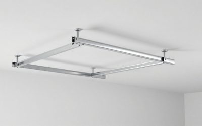 Best Ceiling Mounted Garage Storage Racks and How to Size the Drop