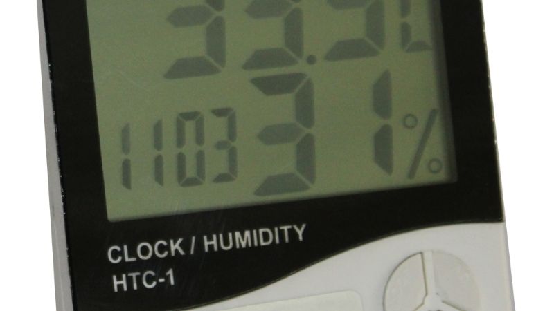 digital hygrometer