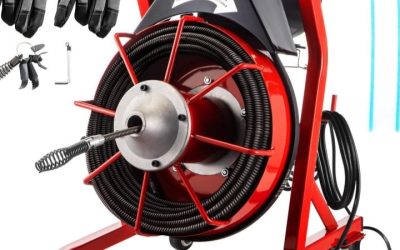 Drain cleaning snake: 6 hand and drill augers for drains