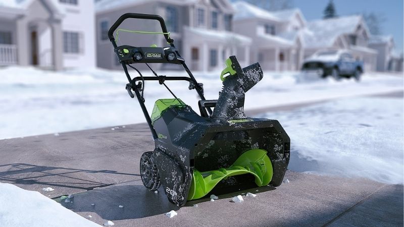 electric snow blower
