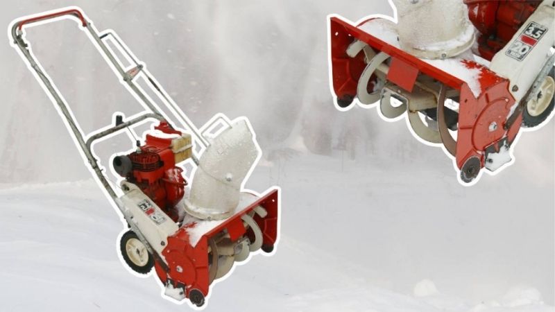 gravel driveway snow blower