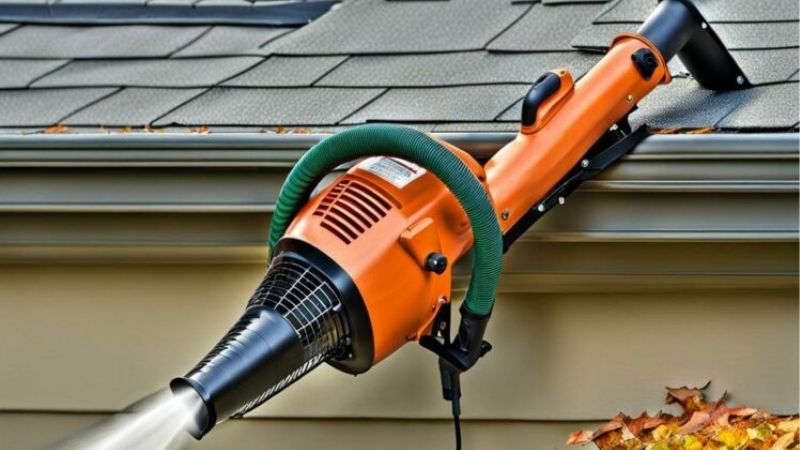 gutter blower attachment