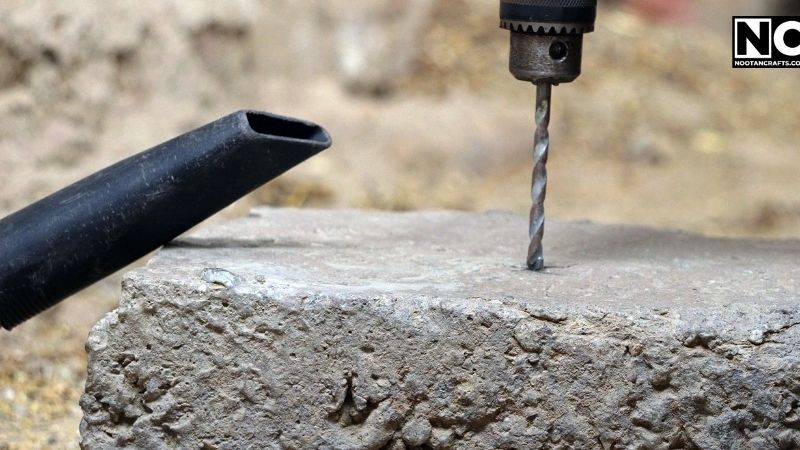how to drill into concrete