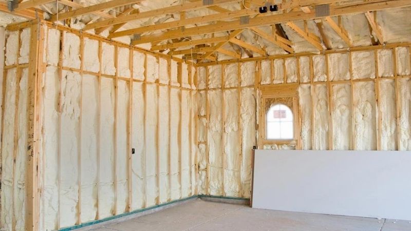 how to insulate a garage