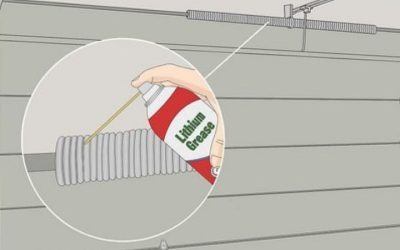 How to Lubricate Garage Door Rollers, Hinges and Tracks