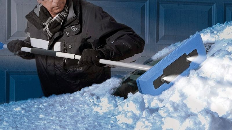 how to remove ice from driveway