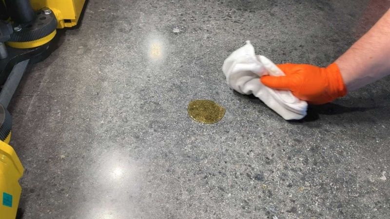 how to remove oil stains from concrete