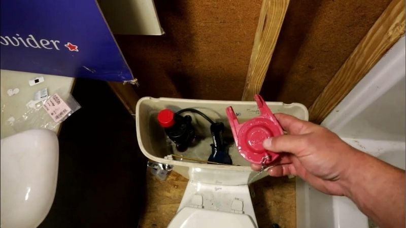 how to replace toilet flapper
