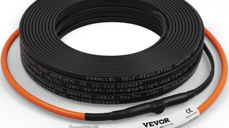 pipe heating cable