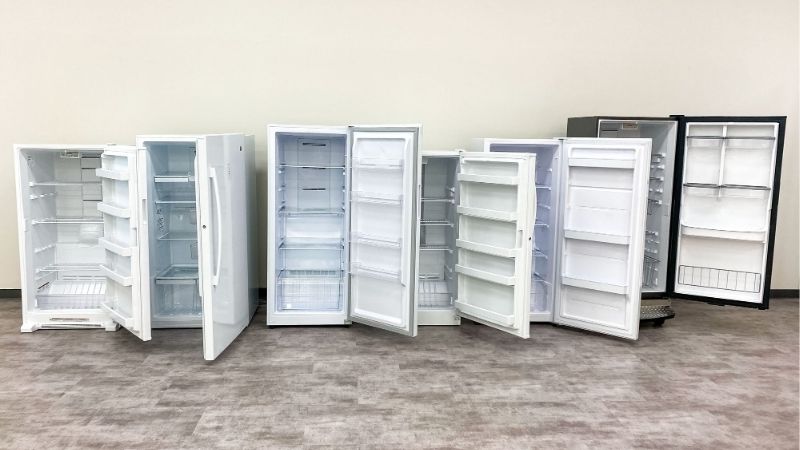 upright freezer
