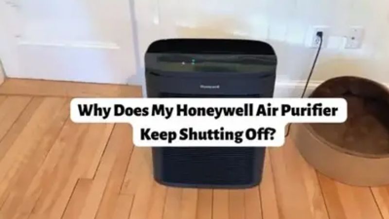 why does my air purifier smell