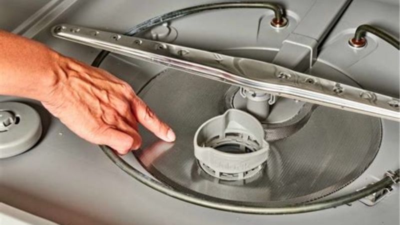 why is my dishwasher not draining