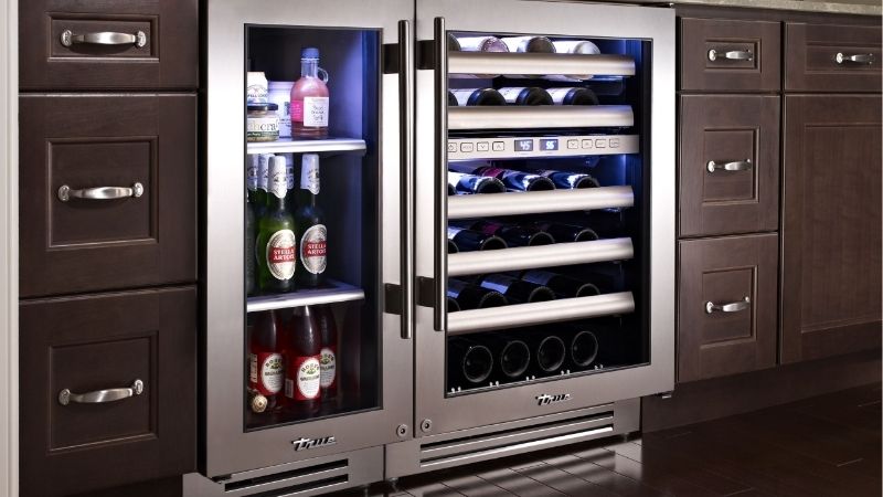 wine refrigerator