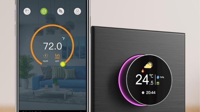 wireless room thermostat