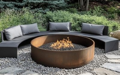 Wood Burning Fire Pit: 6 Steel Models for Patios and Yards